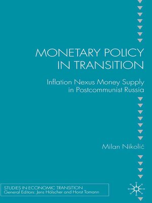 cover image of Monetary Policy in Transition
